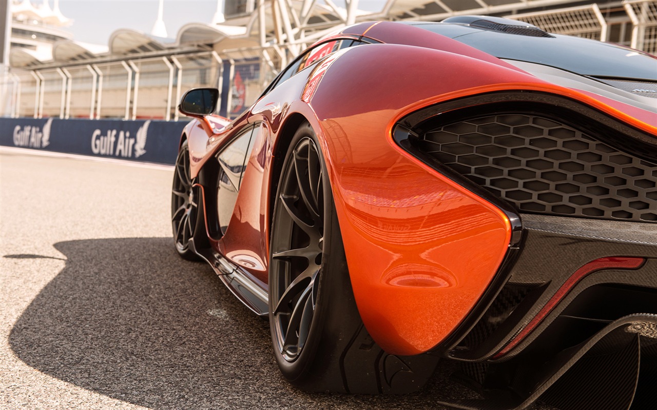 2013 McLaren P1 supercar 迈凯轮P1 超级跑车高清壁纸8 - 1280x800