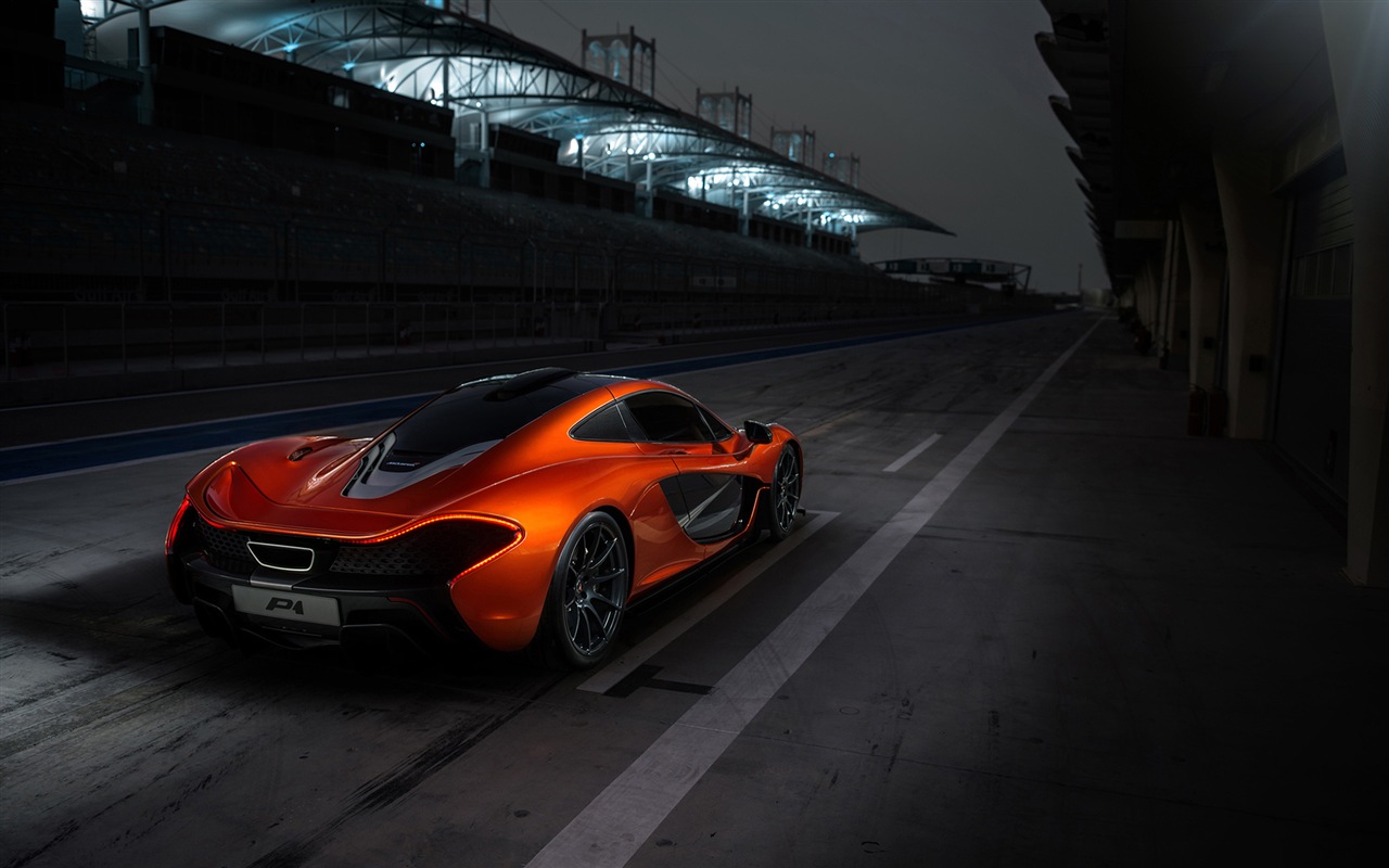 2013 McLaren P1 supercar 迈凯轮P1 超级跑车高清壁纸9 - 1280x800