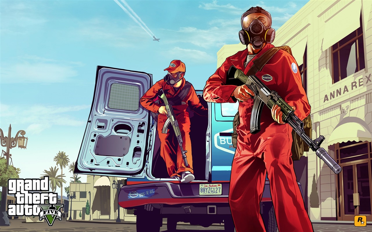 Grand Theft Auto V 俠盜獵車手5 高清遊戲壁紙 #3 - 1280x800