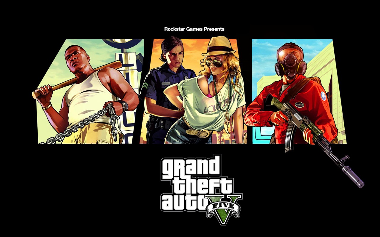 Grand Theft Auto V 俠盜獵車手5 高清遊戲壁紙 #6 - 1280x800