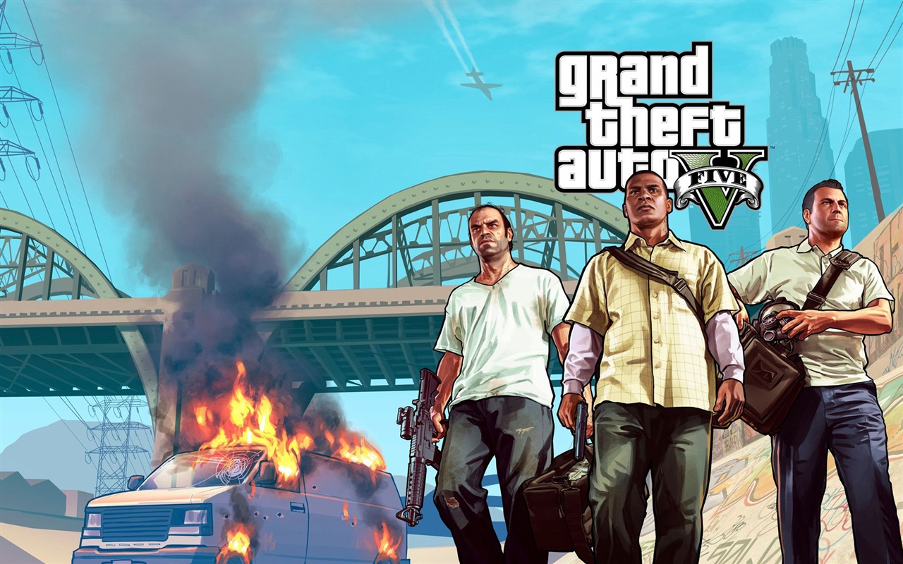 Grand Theft Auto V 俠盜獵車手5 高清遊戲壁紙 #7 - 1280x800