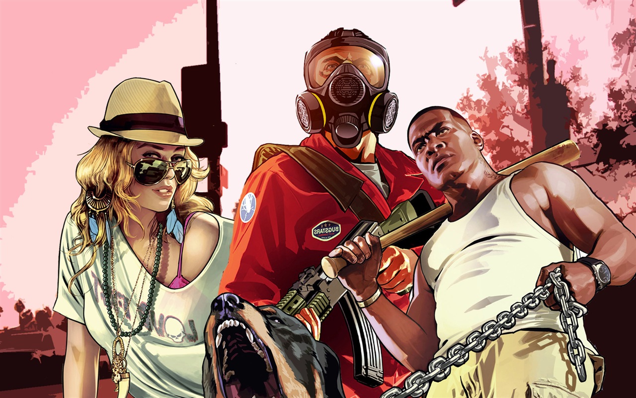 Grand Theft Auto V 俠盜獵車手5 高清遊戲壁紙 #12 - 1280x800