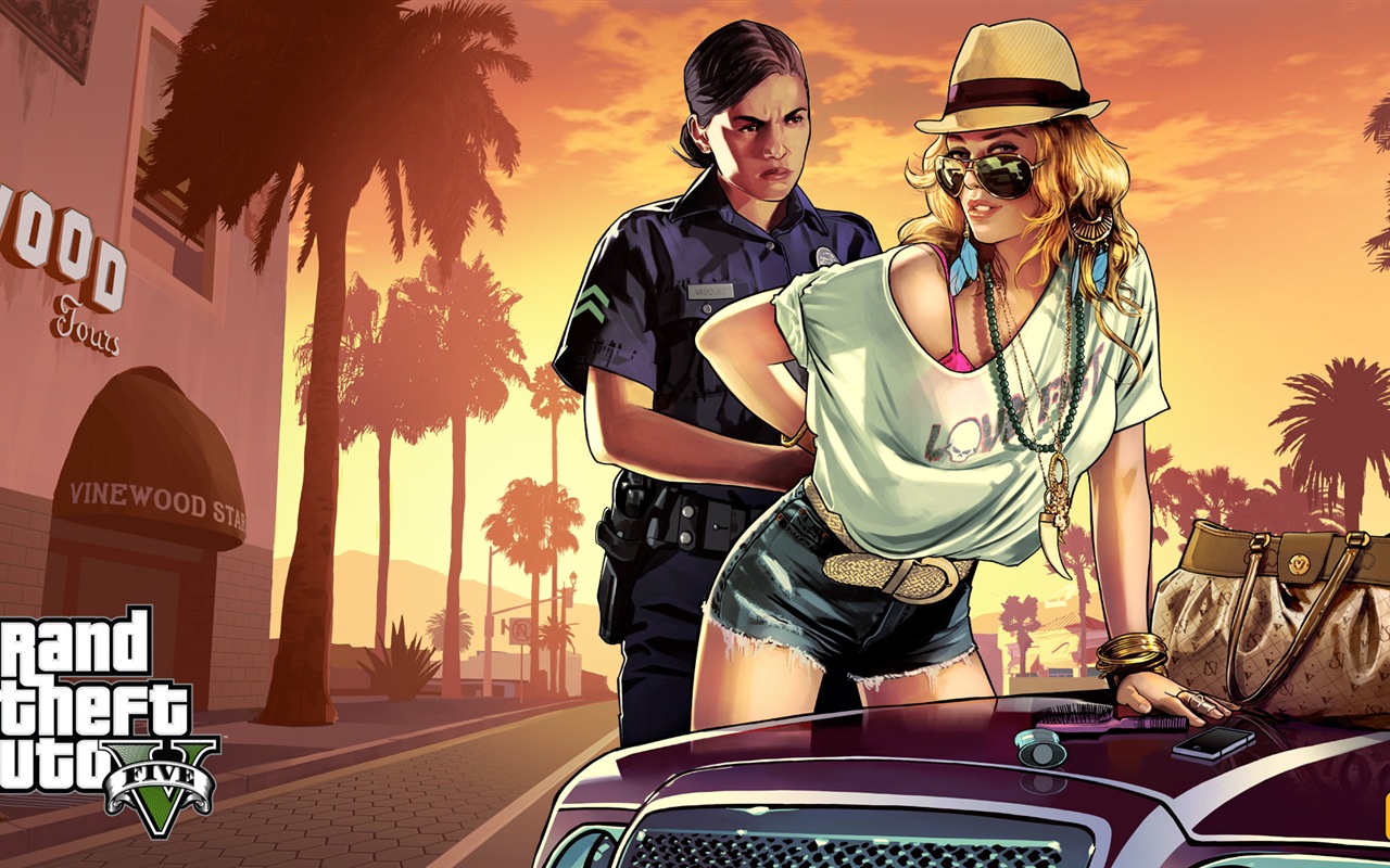 Grand Theft Auto V 俠盜獵車手5 高清遊戲壁紙 #18 - 1280x800