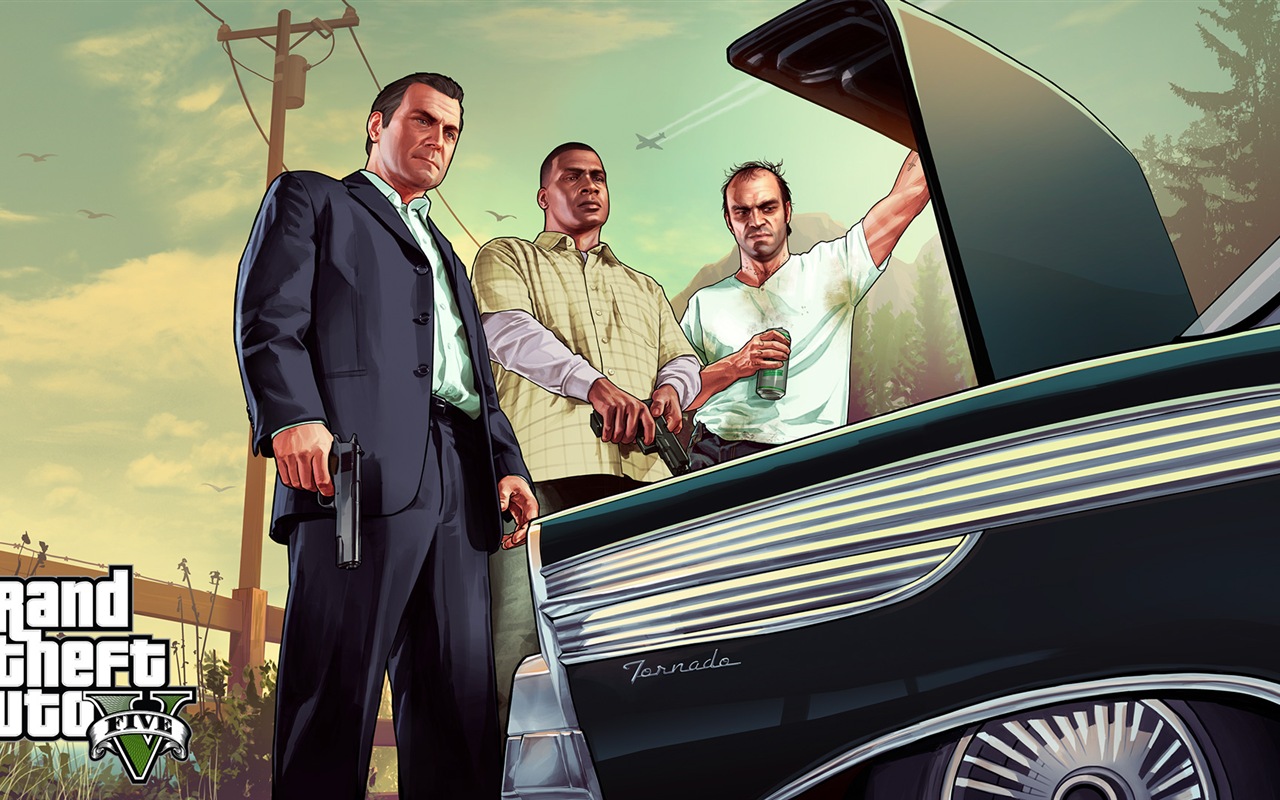 Grand Theft Auto V 俠盜獵車手5 高清遊戲壁紙 #20 - 1280x800