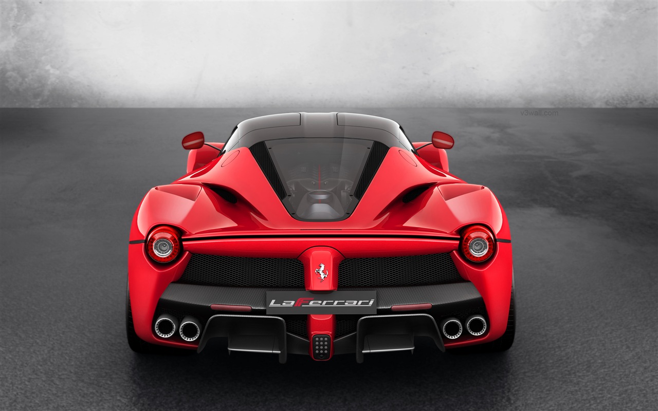 2013 Ferrari LaFerrari 法拉利LaFerrari紅色超級跑車高清壁紙 #8 - 1280x800