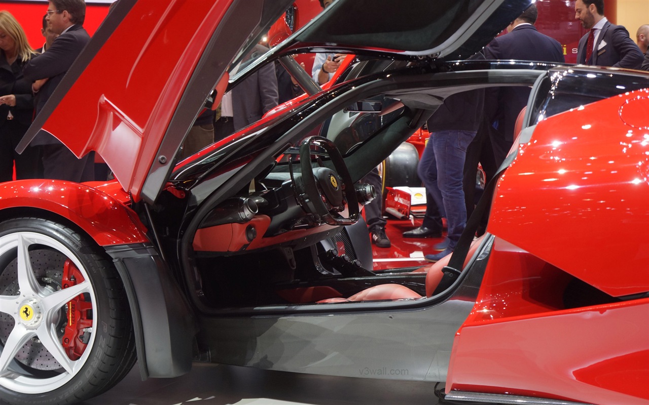 2013 Ferrari LaFerrari 法拉利LaFerrari紅色超級跑車高清壁紙 #18 - 1280x800