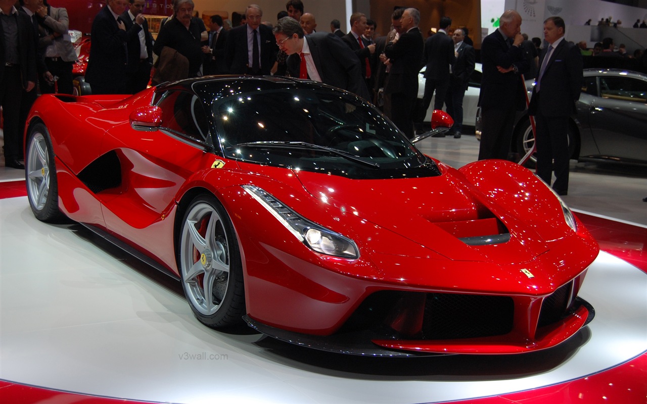 2013 Ferrari LaFerrari red supercar HD wallpapers #19 - 1280x800