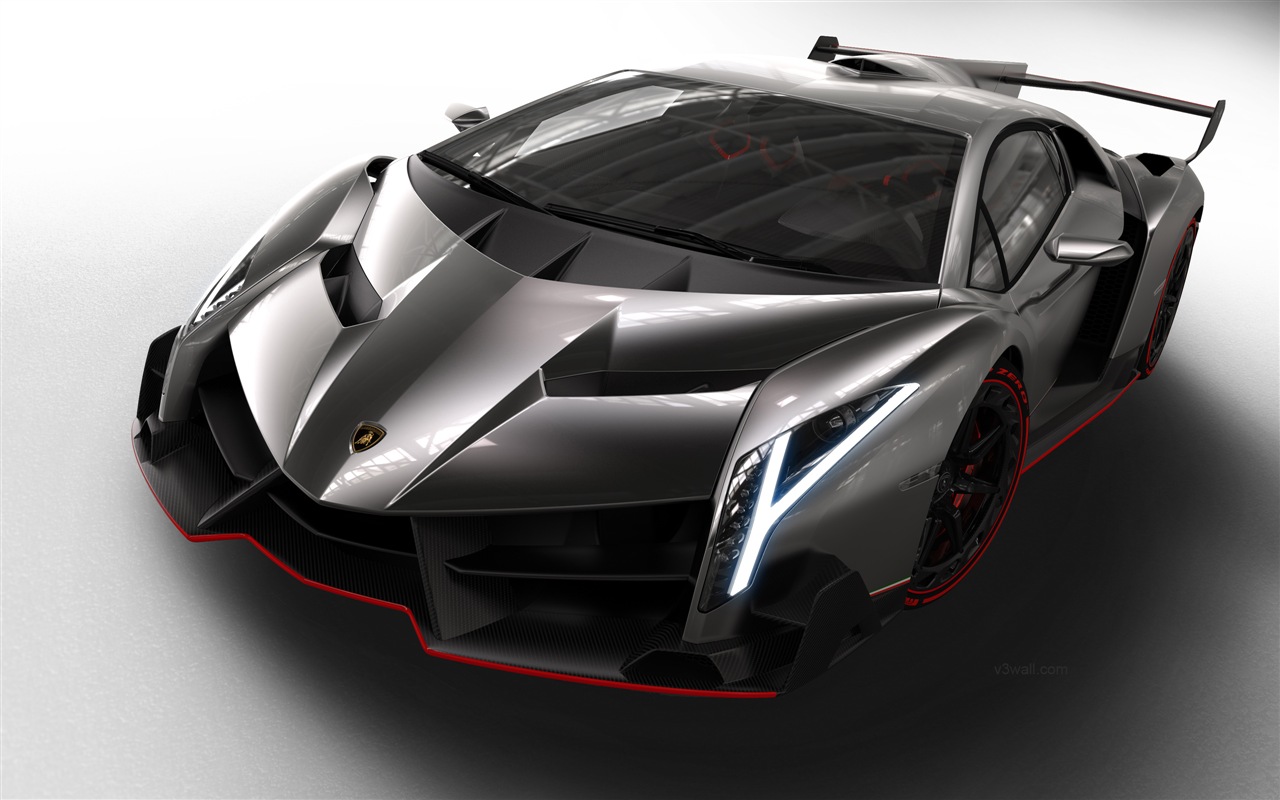 2013 람보르기니 Veneno 고급 supercar HD 배경 화면 #1 - 1280x800