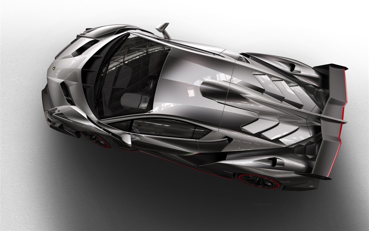 2013 Lamborghini Veneno 兰博基尼Veneno豪华超级跑车高清壁纸4 - 1280x800