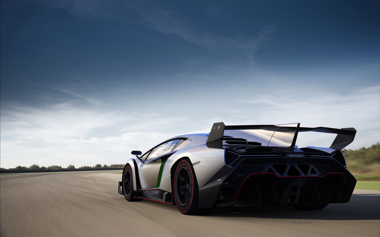 2013 Lamborghini Veneno luxusní supersport HD Tapety na plochu #9 - 1280x800