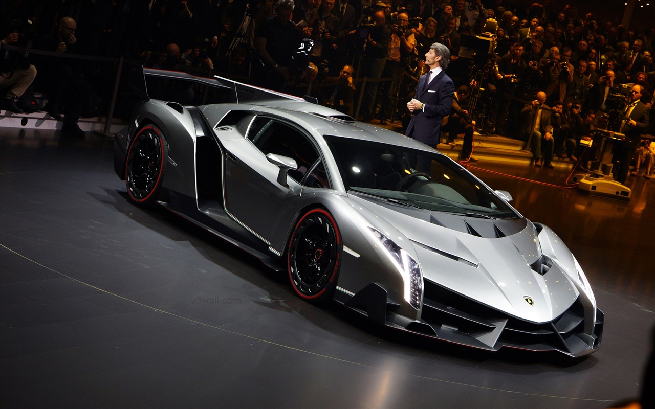 2013 Lamborghini Veneno 蘭博基尼Veneno豪華超級跑車高清壁紙 #16 - 1280x800