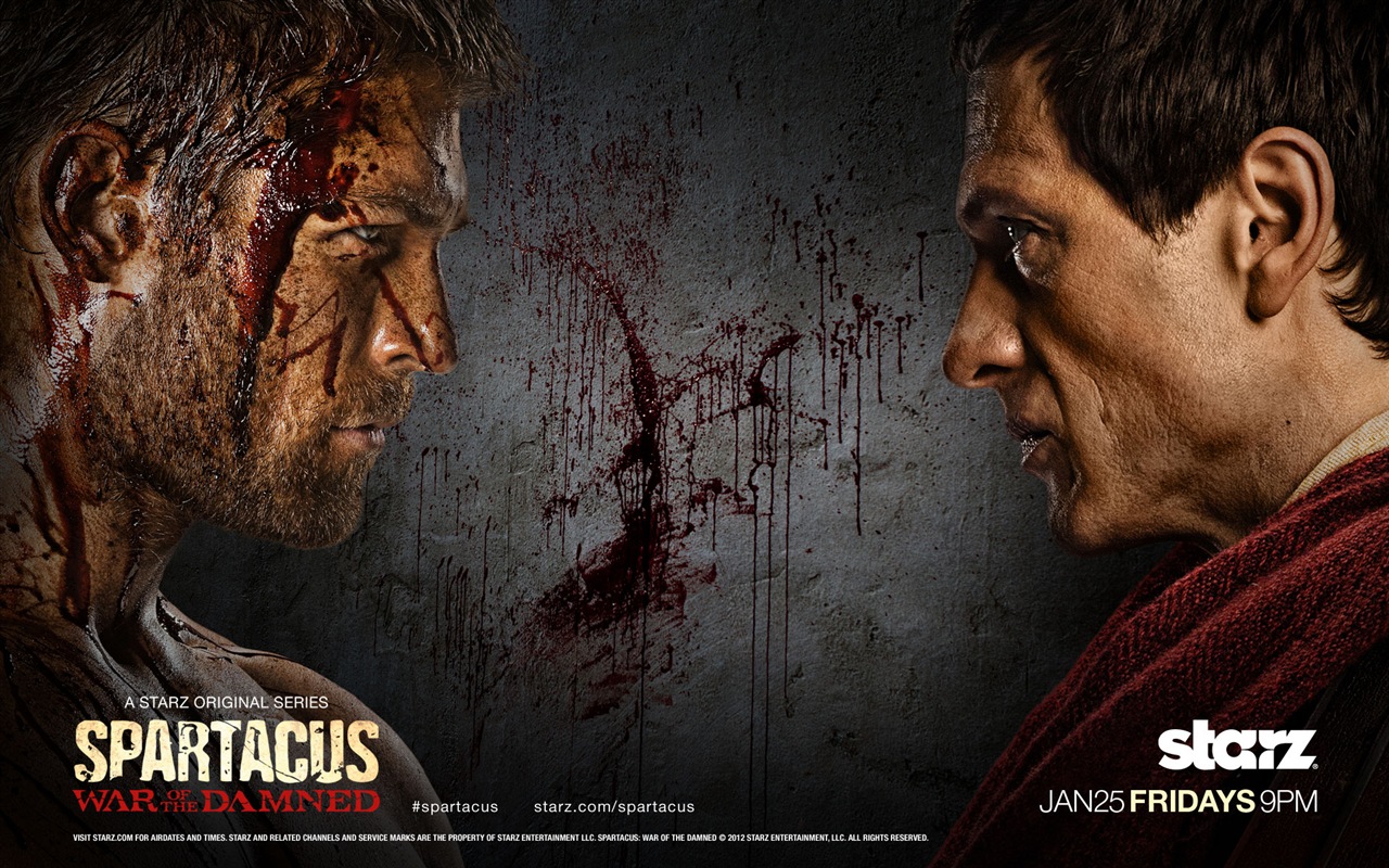 Spartacus: La Guerre des fonds d'écran HD Damned #12 - 1280x800
