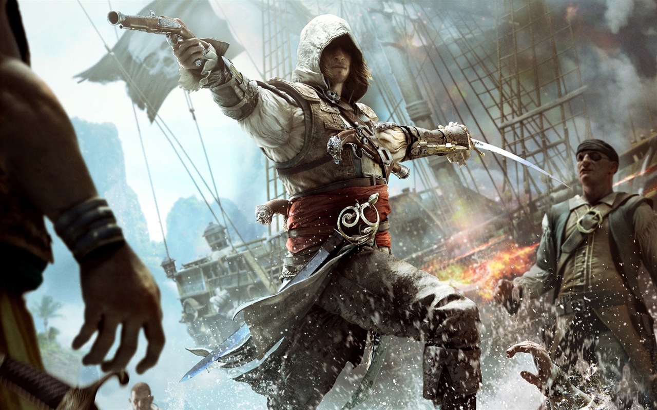 Assassin's Creed IV: Black Flag 刺客信条4：黑旗 高清壁纸6 - 1280x800