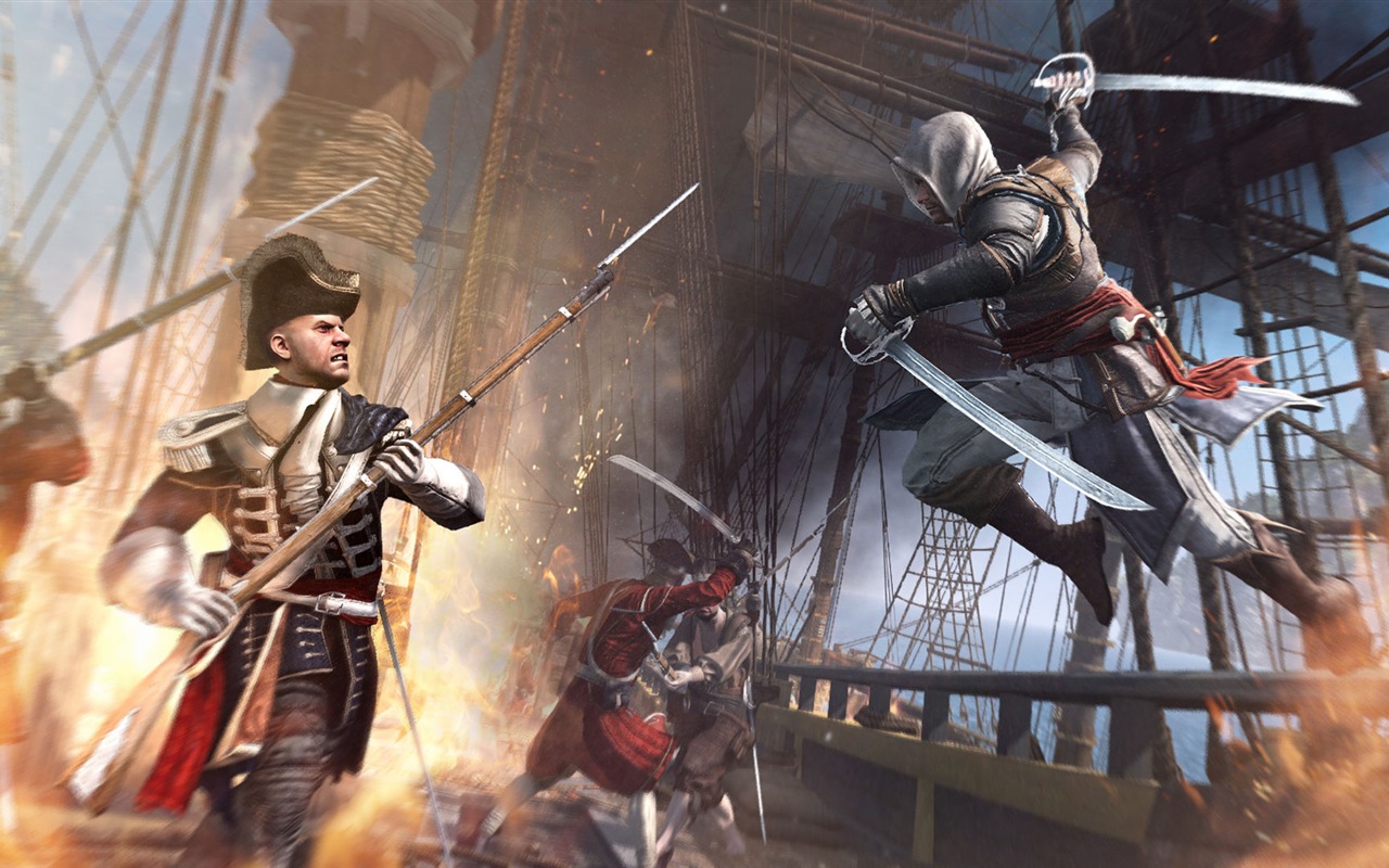 Assassin's Creed IV: Black Flag 刺客信条4：黑旗 高清壁纸12 - 1280x800