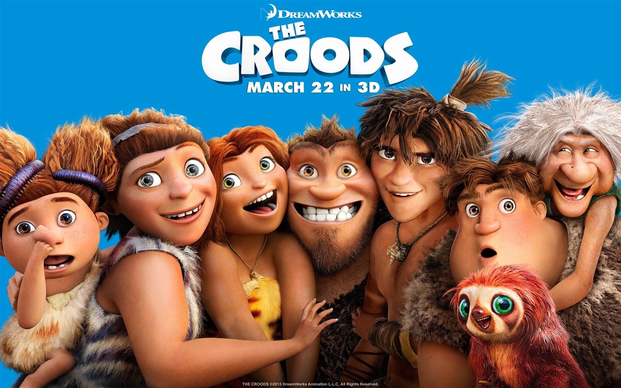 Croods HDムービーの壁紙 #3 - 1280x800