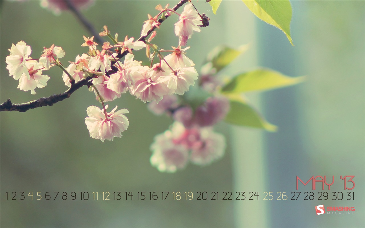 May 2013 calendar wallpaper (2) #19 - 1280x800