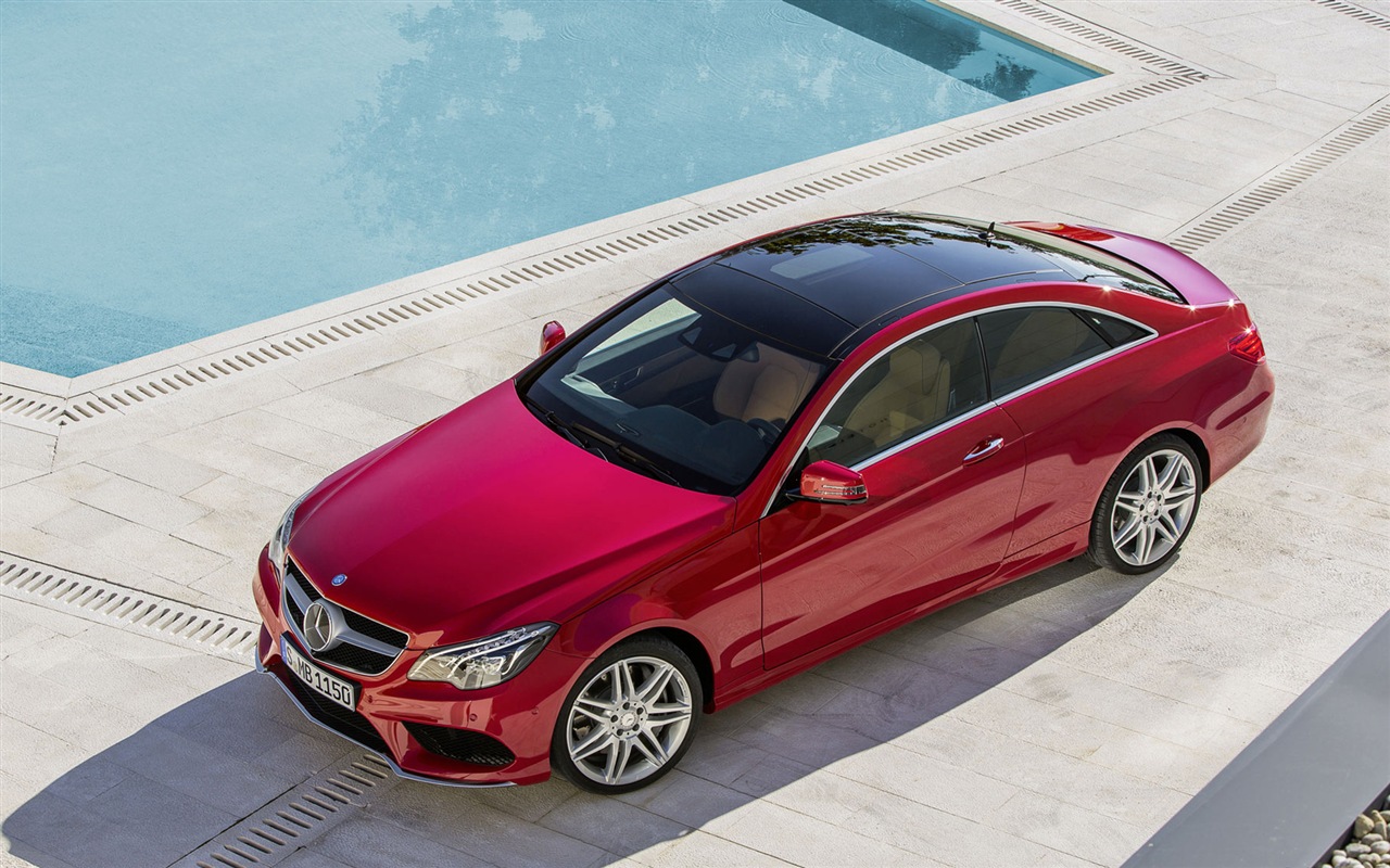 2014 Mercedes-Benz E-Class Coupe 奔馳跑車高清壁紙 #1 - 1280x800