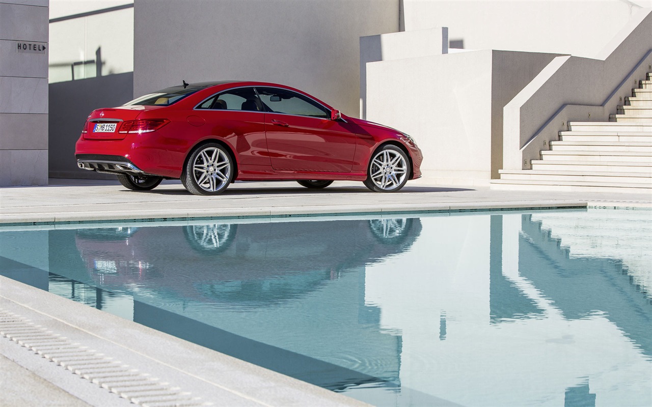 2014 Mercedes-Benz E-Class Coupe 奔馳跑車高清壁紙 #2 - 1280x800