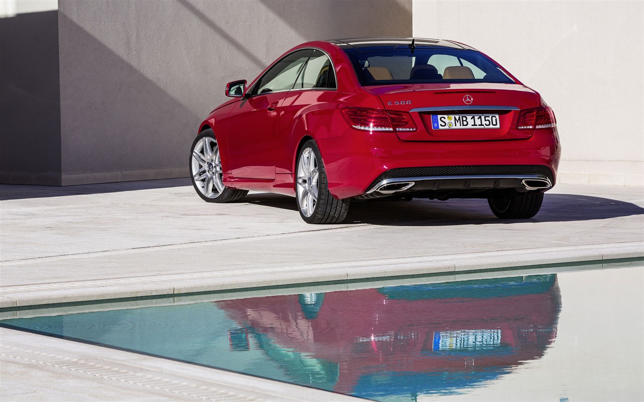 2014 Mercedes-Benz E-Class Coupe 奔馳跑車高清壁紙 #4 - 1280x800