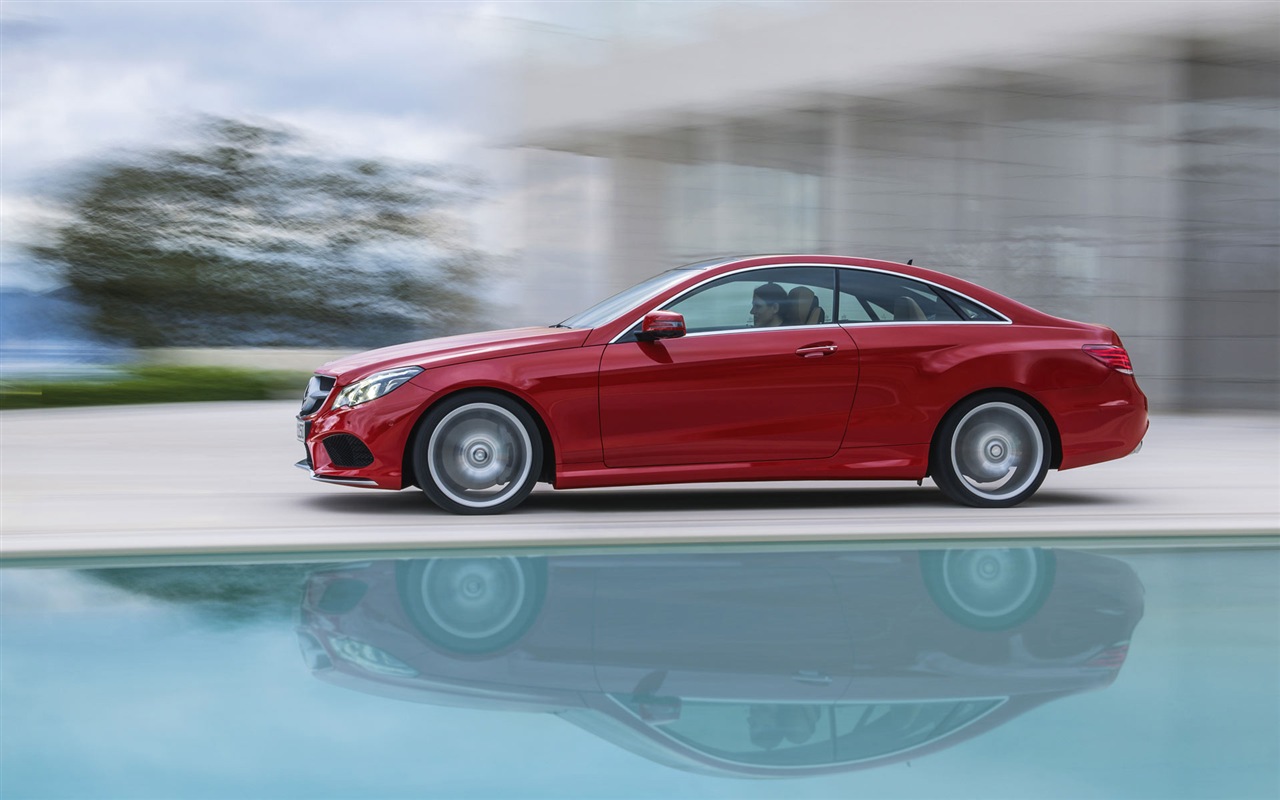 2014 Mercedes-Benz E-Class Coupe 奔驰跑车高清壁纸5 - 1280x800