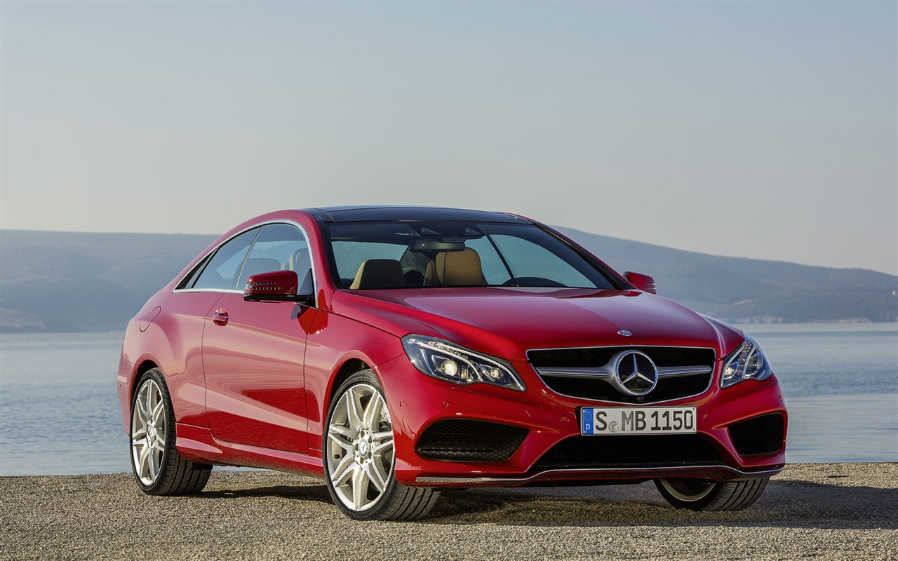 2014 Mercedes-Benz E-Class Coupe 奔馳跑車高清壁紙 #6 - 1280x800