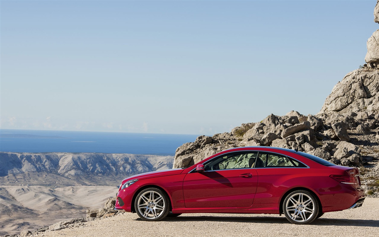 2014 Mercedes-Benz E-Class Coupe 奔驰跑车高清壁纸7 - 1280x800