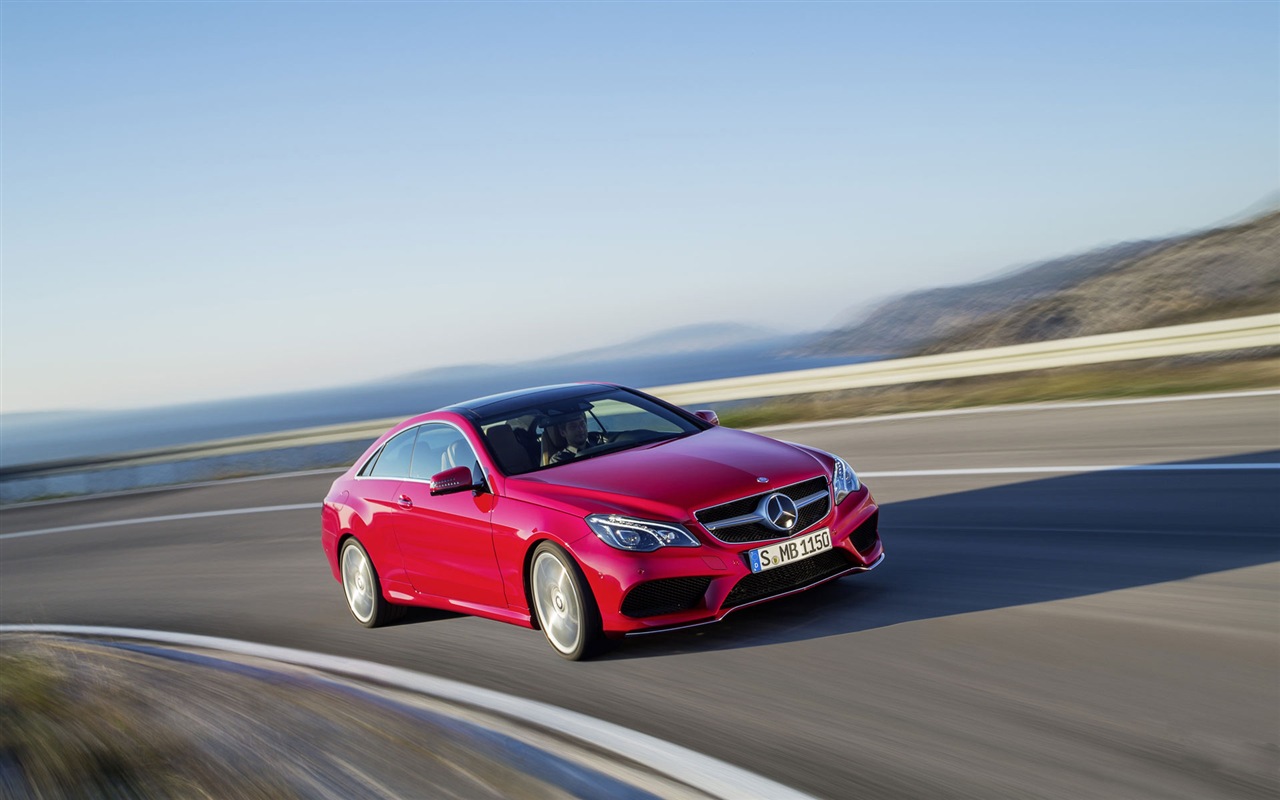 2014 Mercedes-Benz E-Class Coupe 奔驰跑车高清壁纸9 - 1280x800