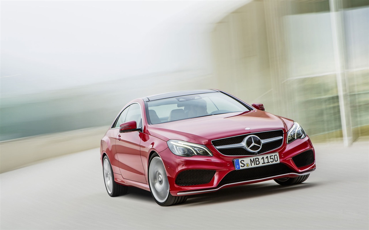 2014 Mercedes-Benz E-Class Coupe 奔驰跑车高清壁纸10 - 1280x800