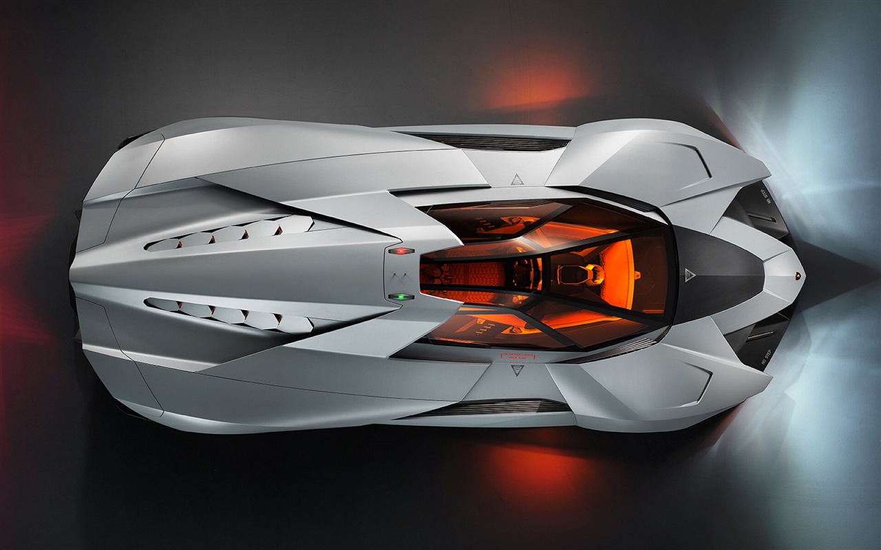 Lamborghini Egoista Konzept Supersportwagen HD Wallpaper #2 - 1280x800