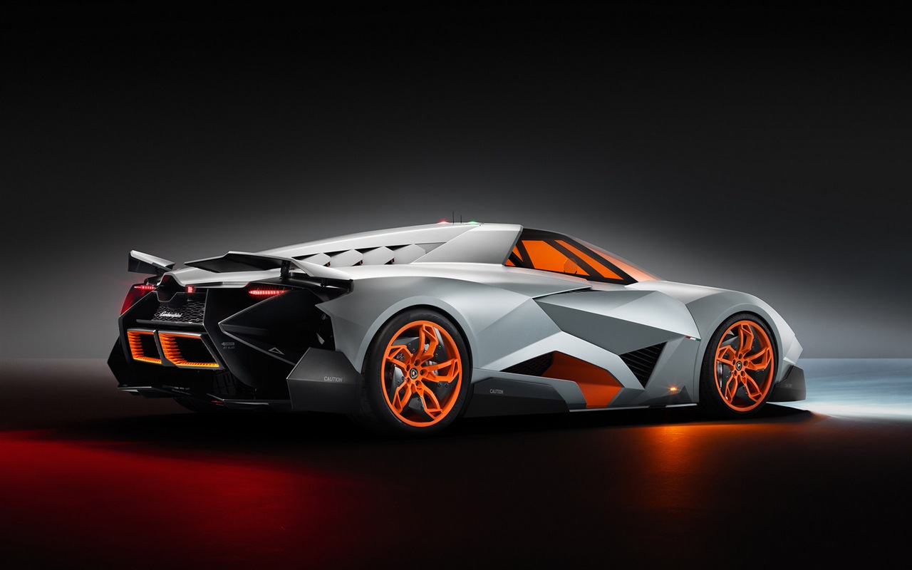 Lamborghini Egoista Concept 蘭博基尼Egoista概念超級跑車 高清壁紙 #5 - 1280x800