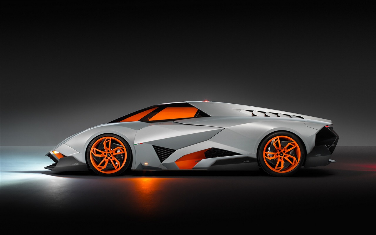 Lamborghini Egoista Concept supercar HD wallpapers #6 - 1280x800