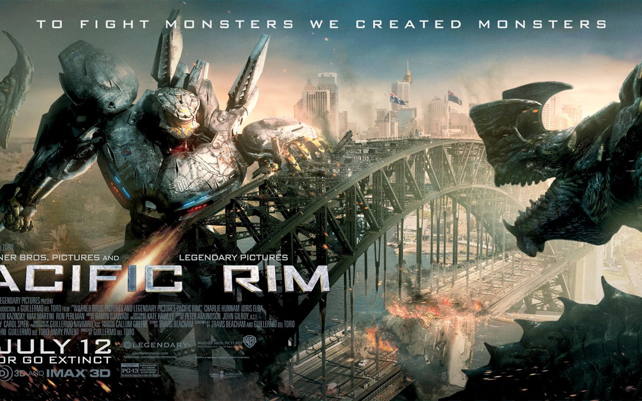 Pacific Rim 2013 fondos de pantalla de películas HD #20 - 1280x800