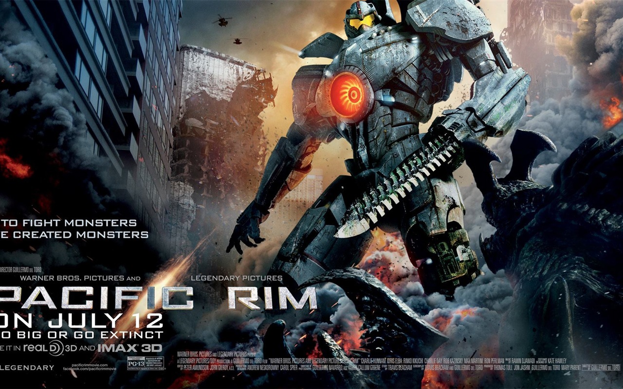 Pacific Rim 2013 HD film tapety na plochu #21 - 1280x800