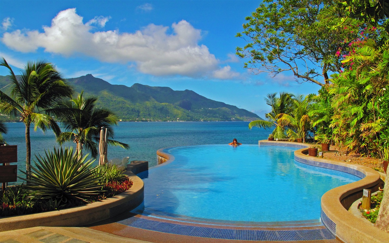 Seychelles Island nature landscape HD wallpapers #4 - 1280x800