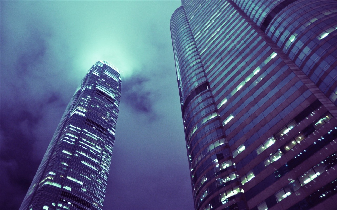 迷人的城市夜景 高清壁紙 #2 - 1280x800