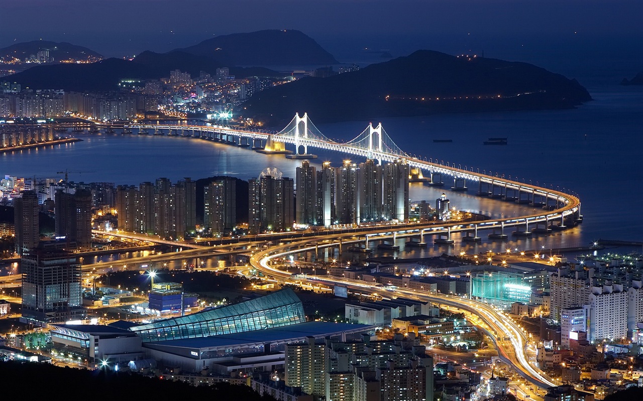 迷人的城市夜景 高清壁紙 #7 - 1280x800