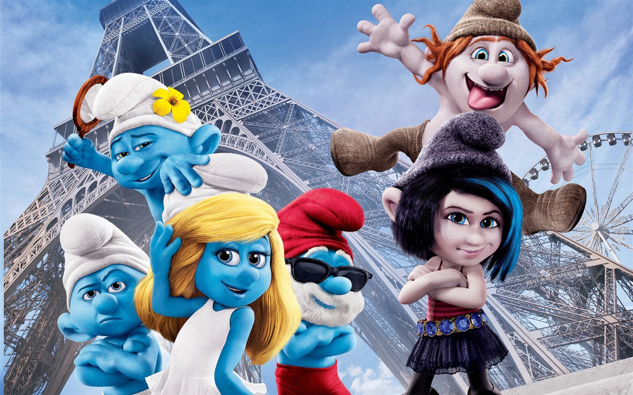 The Smurfs 2 蓝精灵2 高清电影壁纸1 - 1280x800