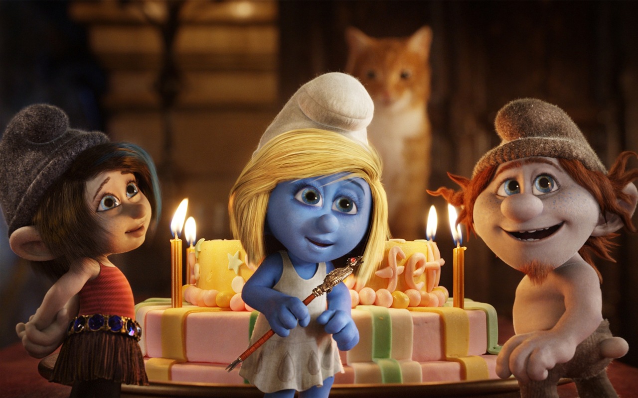 The Smurfs 2 藍精靈2 高清電影壁紙 #2 - 1280x800