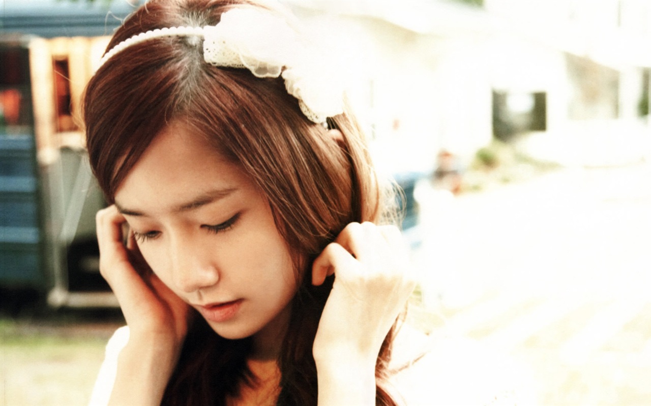 Girls Generation, Lim YoonA HD Wallpaper #17 - 1280x800