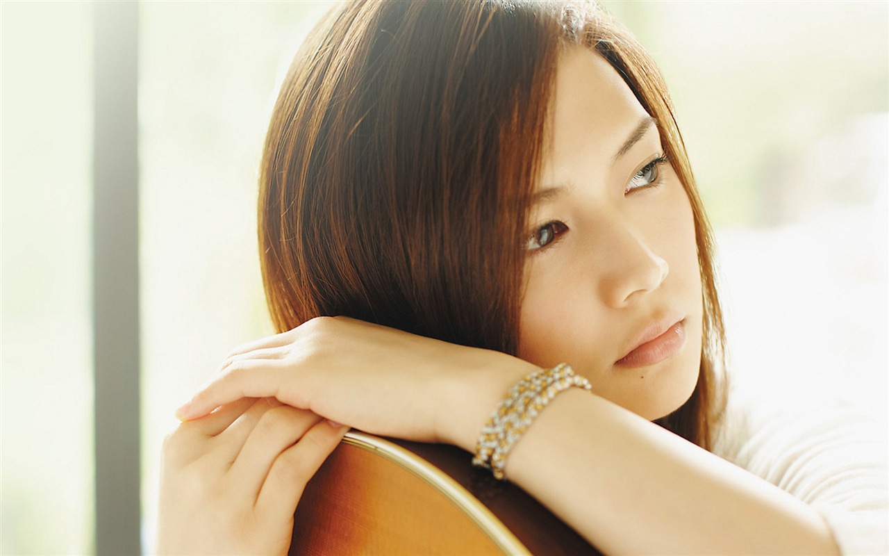 Japanese singer Yoshioka Yui HD wallpapers #13 - 1280x800