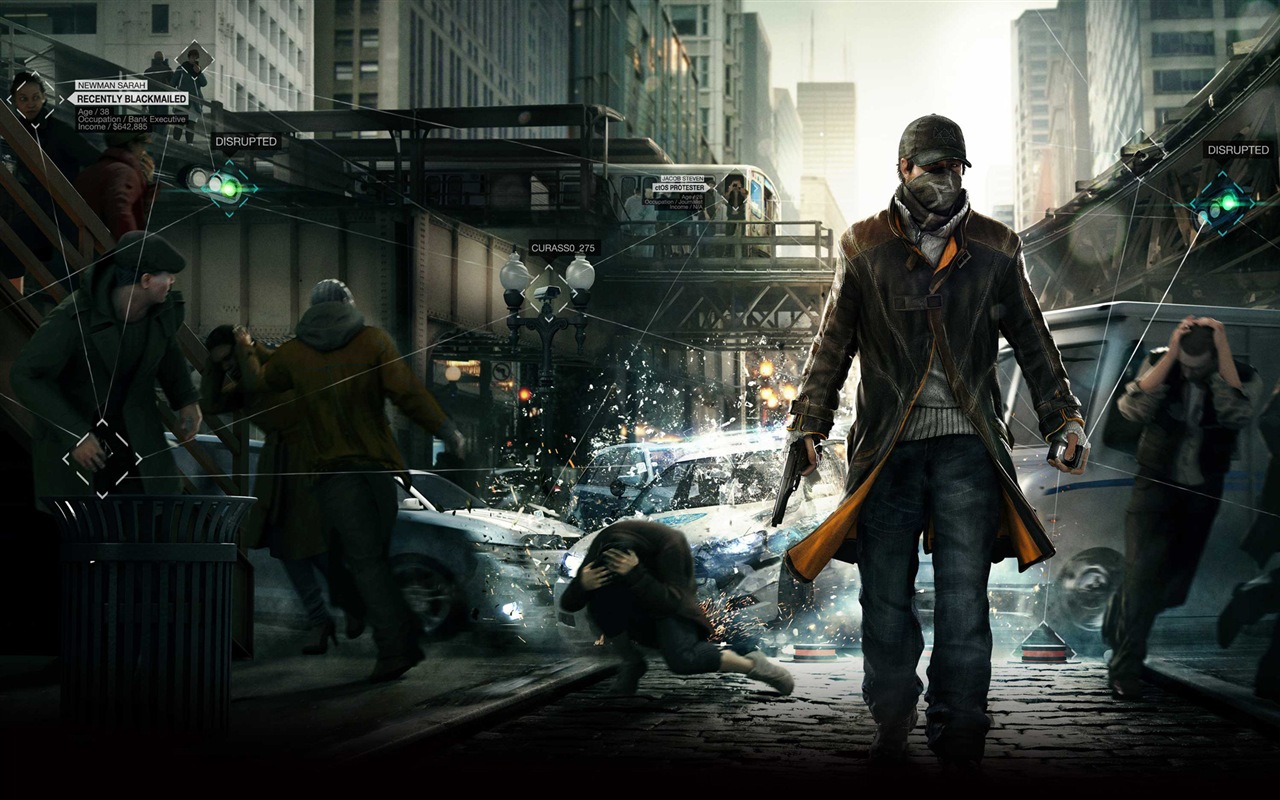 Watch Dogs 谍战危机 2013游戏高清壁纸1 - 1280x800