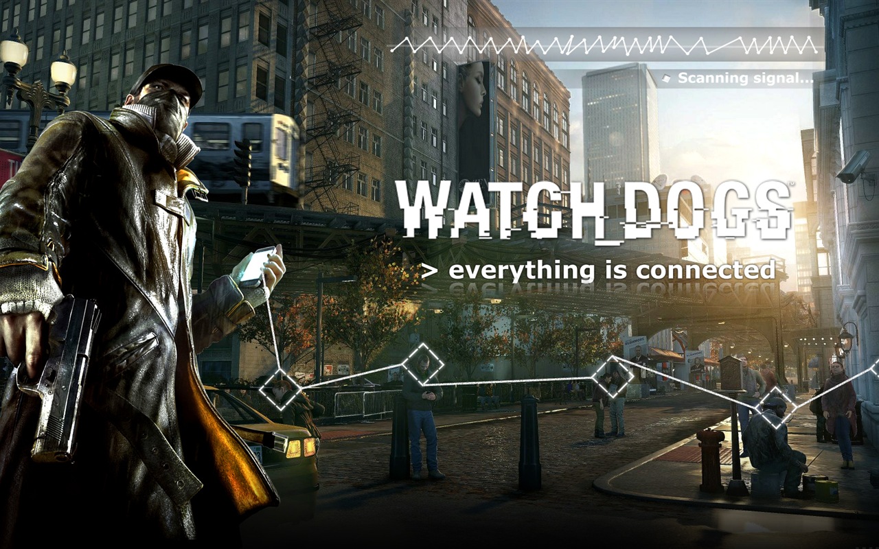 Watch Dogs 諜戰危機 2013遊戲高清壁紙 #17 - 1280x800