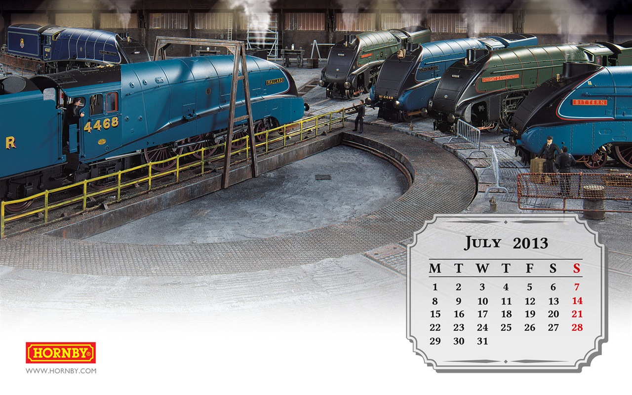 July 2013 calendar wallpaper (1) #10 - 1280x800