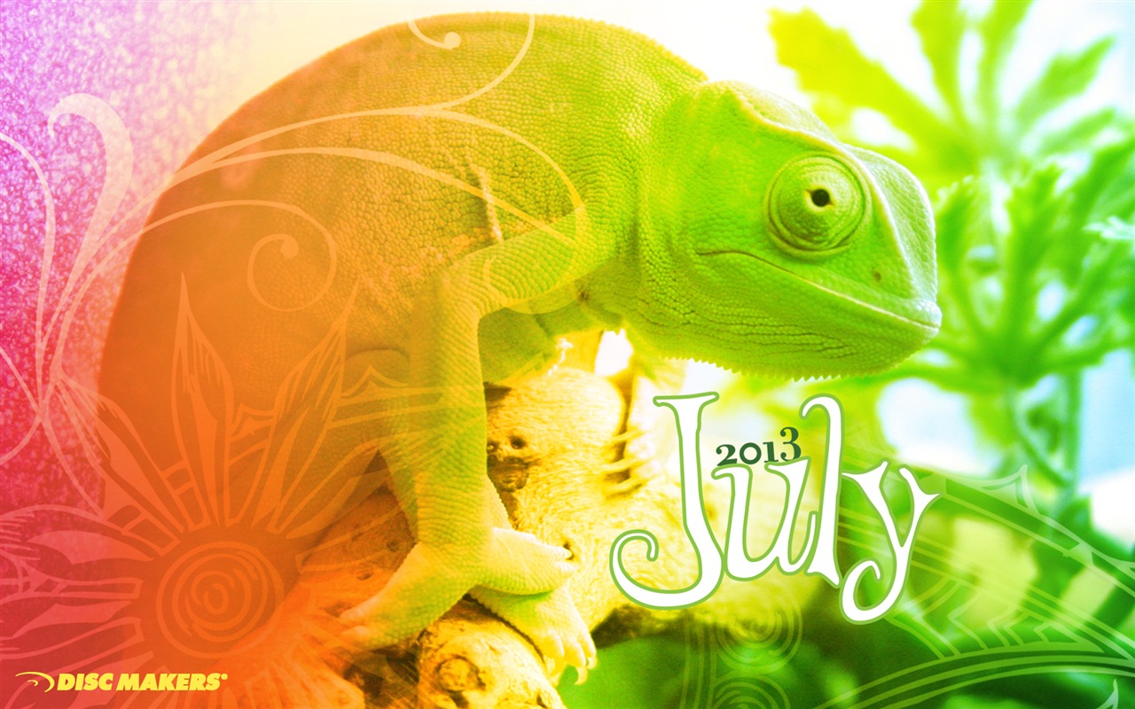 July 2013 calendar wallpaper (2) #7 - 1280x800