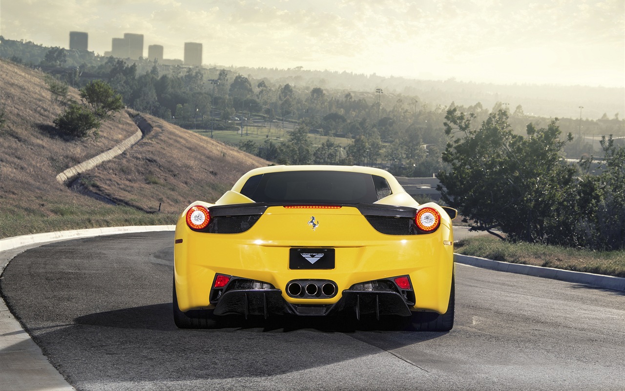 2013 Ferrari 458 Italia mit 458-V Supersportwagen HD Wallpaper #7 - 1280x800