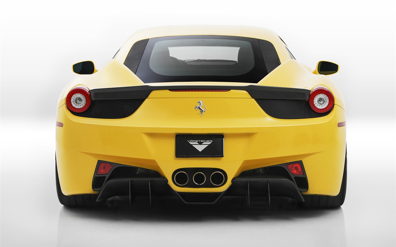 2013 Ferrari 458 Italia with 458-V 法拉利 高清壁纸9 - 1280x800