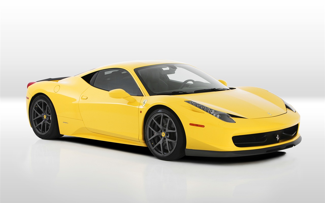 2013 Ferrari 458 Italia with 458-V 法拉利 高清壁纸10 - 1280x800