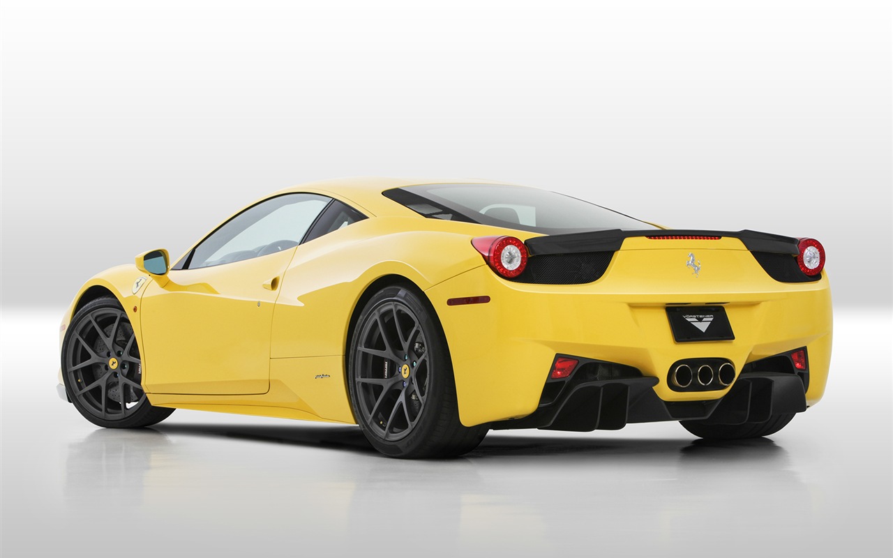2013 Ferrari 458 Italia with 458-V 法拉利高清壁紙 #11 - 1280x800