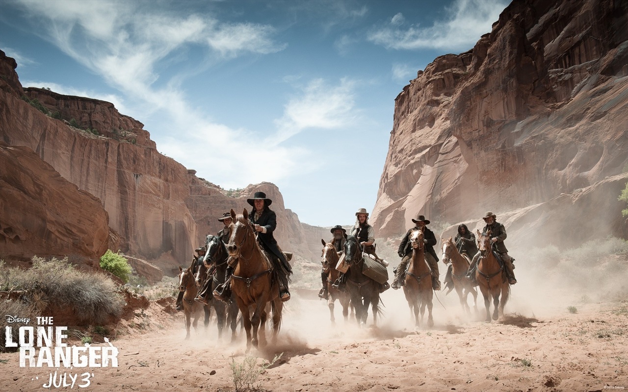 The Lone Ranger fonds d'écran de films HD #15 - 1280x800