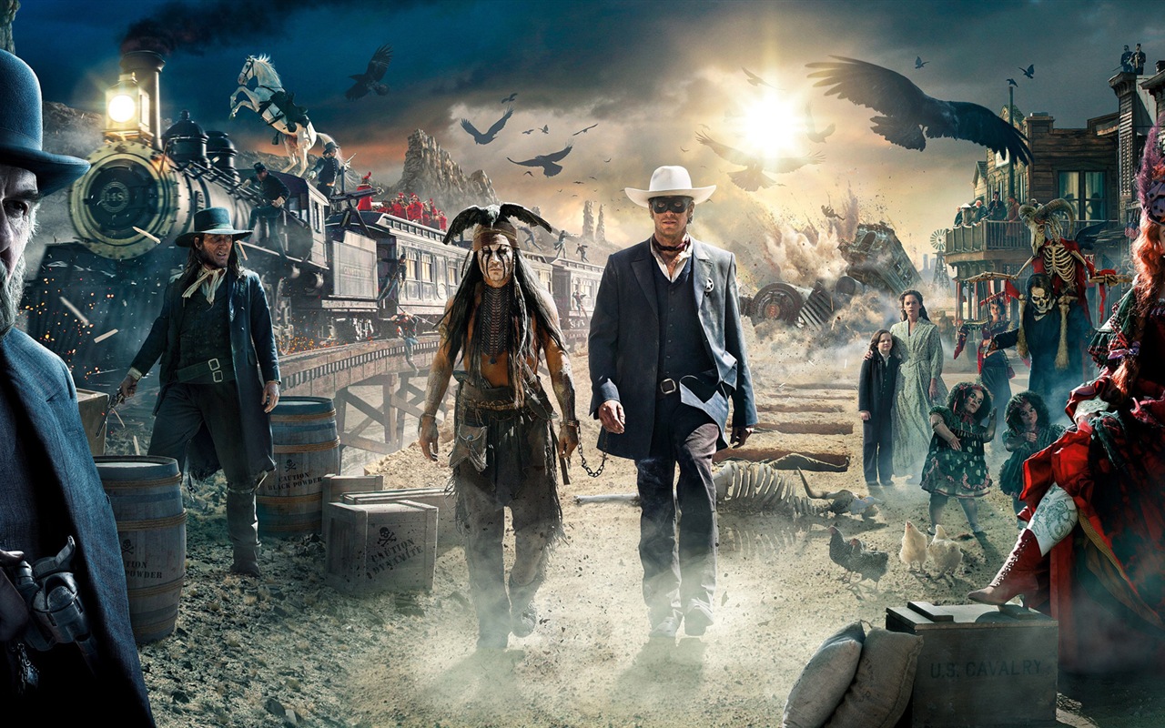 The Lone Ranger 独行侠 高清影视壁纸20 - 1280x800